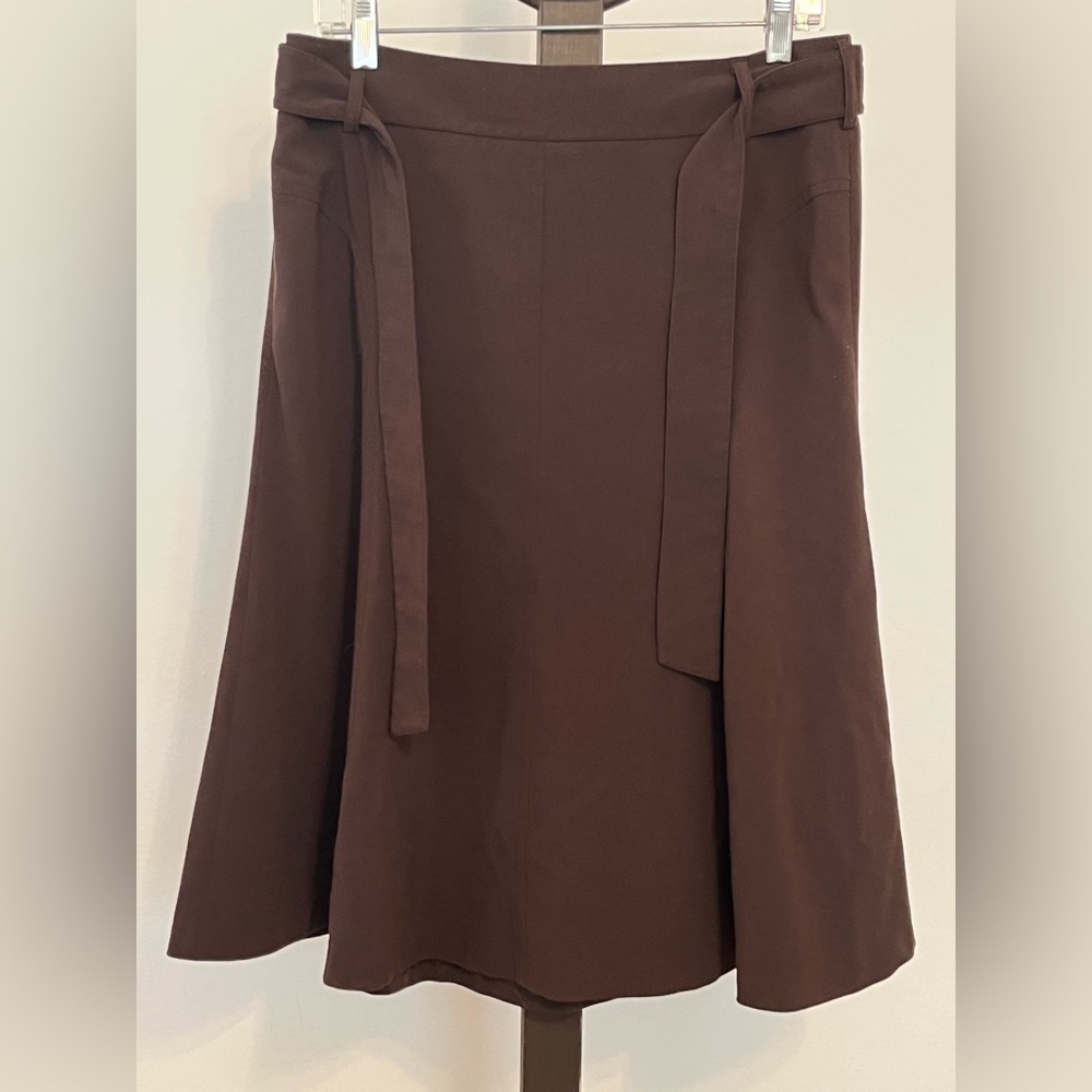 Brown Knee Length For the Republic Skirt